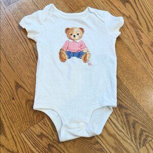 Ralph Lauren Onesie. Size 12 Months. Like New Condition.